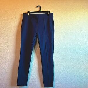 Blue work slacks